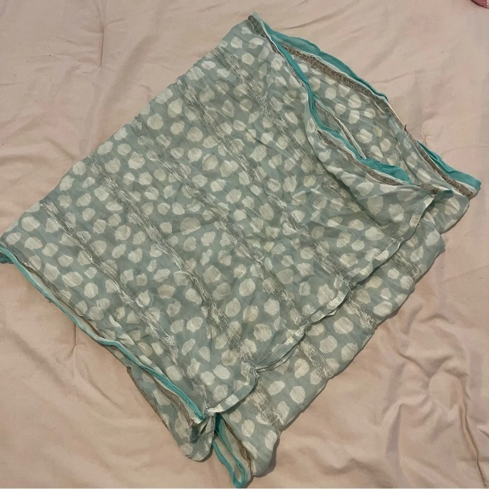 Scarf Bundle Lot – 12 Lightweight Scarves | Neutral, Teal & Patterned